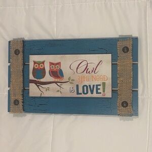 Wooden Decor Sign